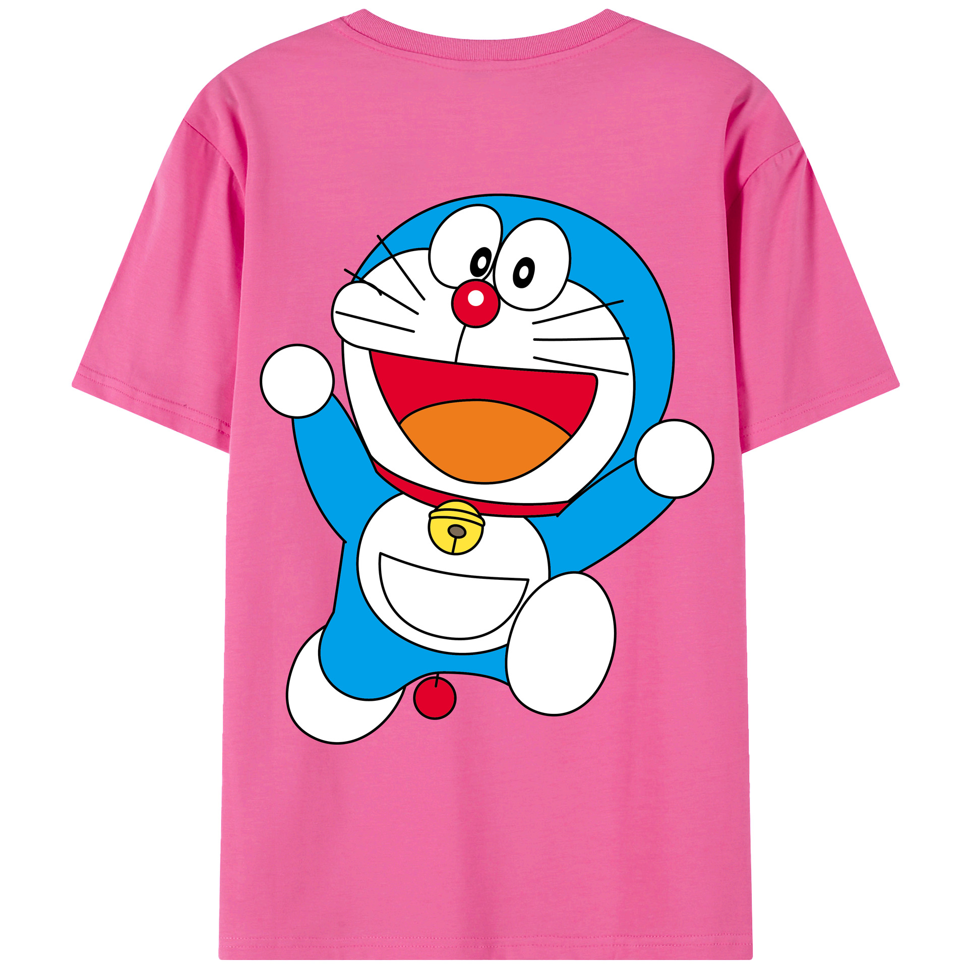 （画像用） ドラえもん Doraemon レディース半袖Tシャツ(バックプリント)